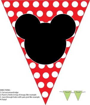 mickey mouse birthday printables