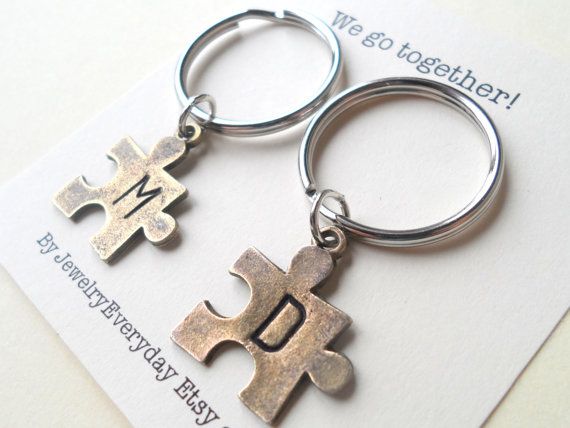Valentine Day Keyring I Love You Keychain Couples Key Ring for Him Her Boyfriend Girlfriend Husband Wife