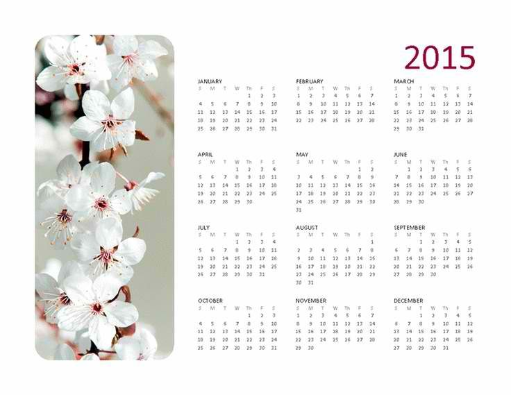 microsoft publisher calendar templates 2015