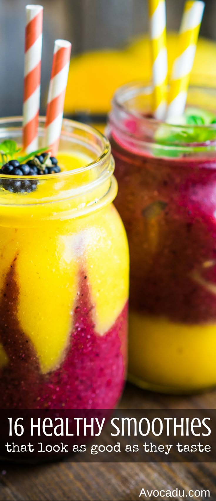 Healthy smoothies that look just as awesome as they taste! These healthy drink r...