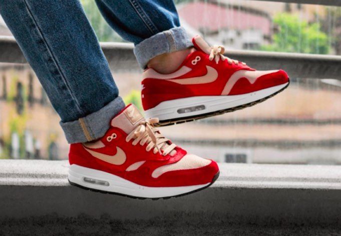 air max 1 red curry air max 1 red curry