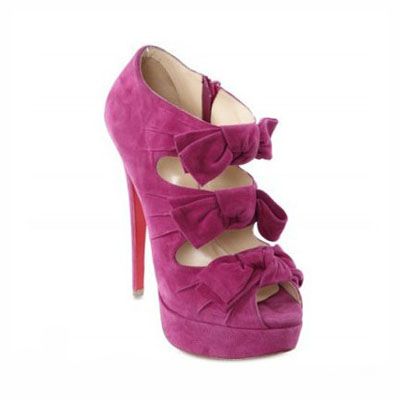 Christian Louboutin Mary Jane Zapatillas morado Christian Louboutin Mary Jane Zapatillas morado