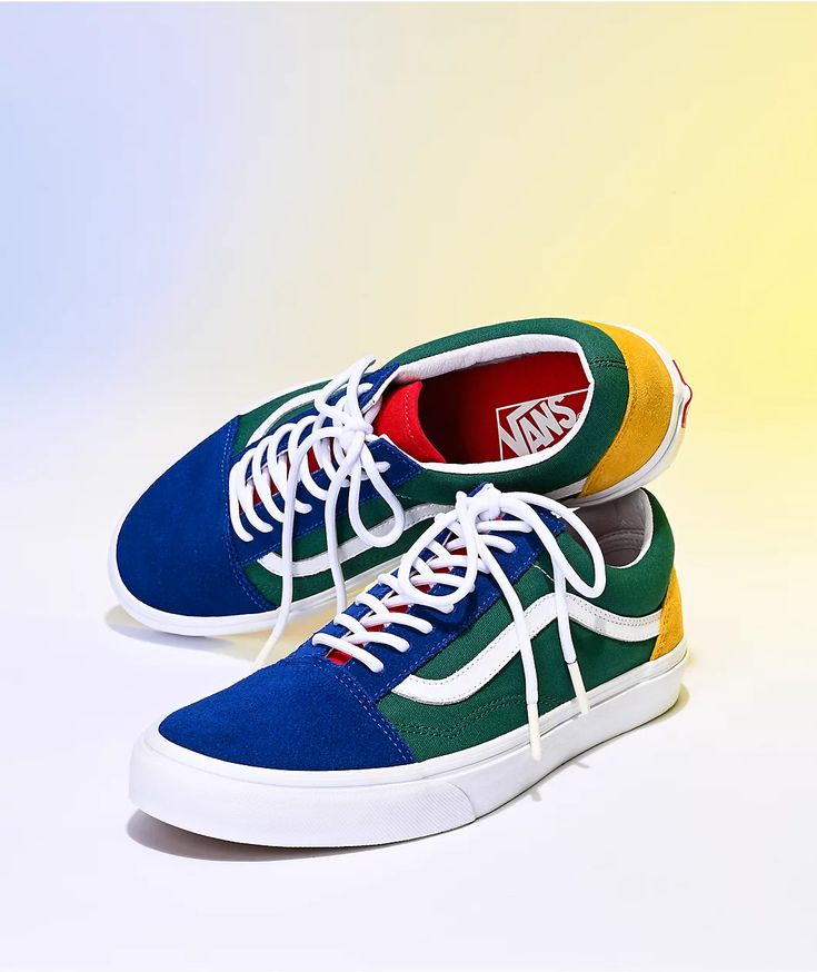 مجلة فواصل Vans Old Skool Yacht Club Blue, Green, Yellow & Red Skate Shoes ... مجلة فواصل مجلة فواصل Vans Old Skool Yacht Club Blue, Green, Yellow & Red Skate Shoes ... مجلة فواصل