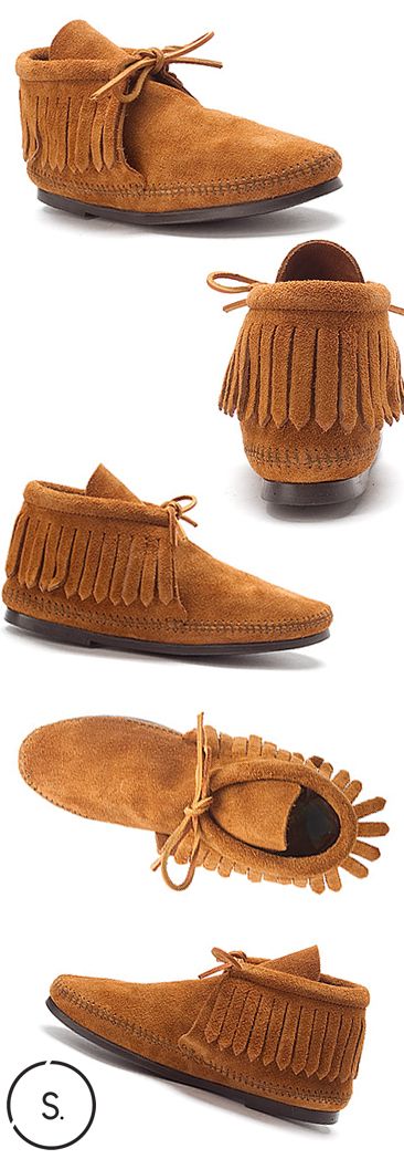 New Look Ladies Fringed Moccasin Shoes New Look Ladies Fringed Moccasin Shoes