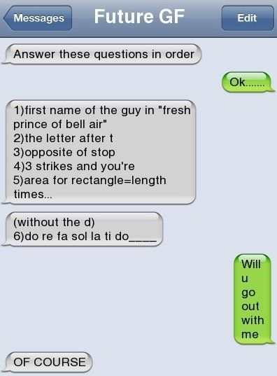 how to ask a girl out over text