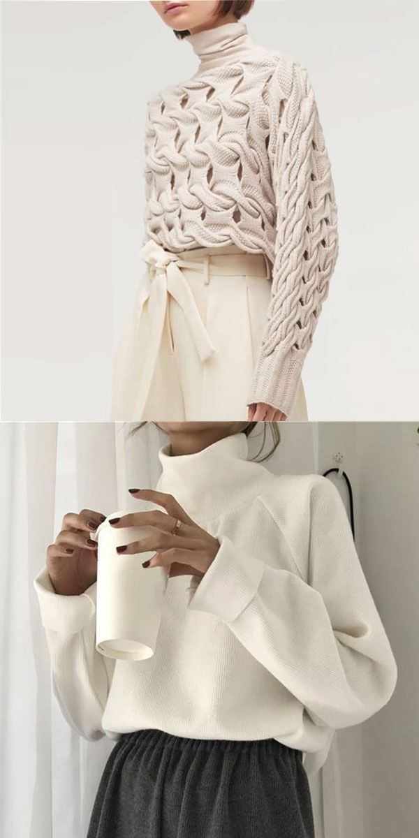 White Sweaters