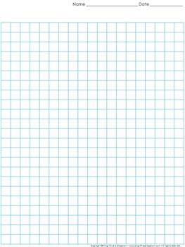 graph paper full page grid 1 centimeter squares 19x23 boxes king