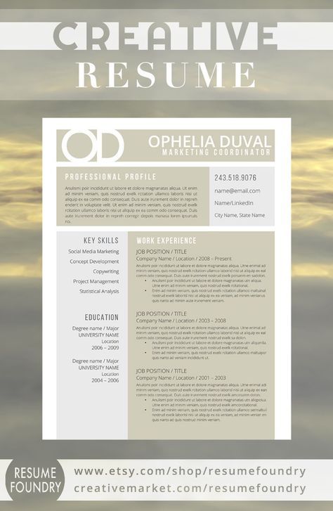 The 25+ best Creative resume templates ideas on Pinterest Cv - creative resume templates The 25+ best Creative resume templates ideas on Pinterest Cv - creative resume templates