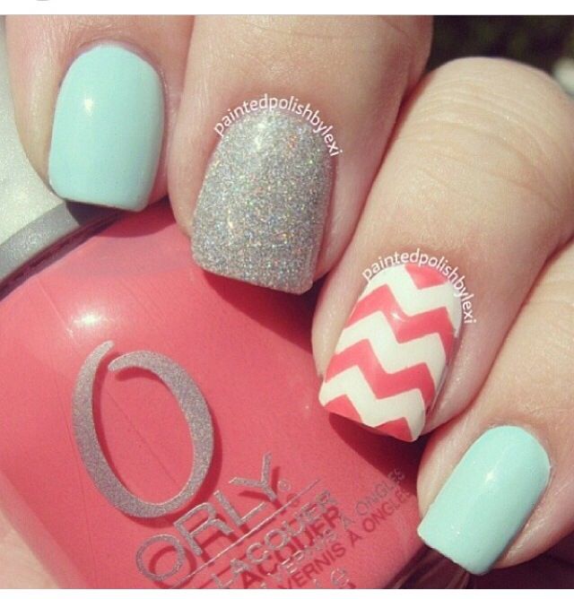 11 Best Nails Images On Pinterest Nail Scissors Make Up Looks Nice Chevron Pattern Nails