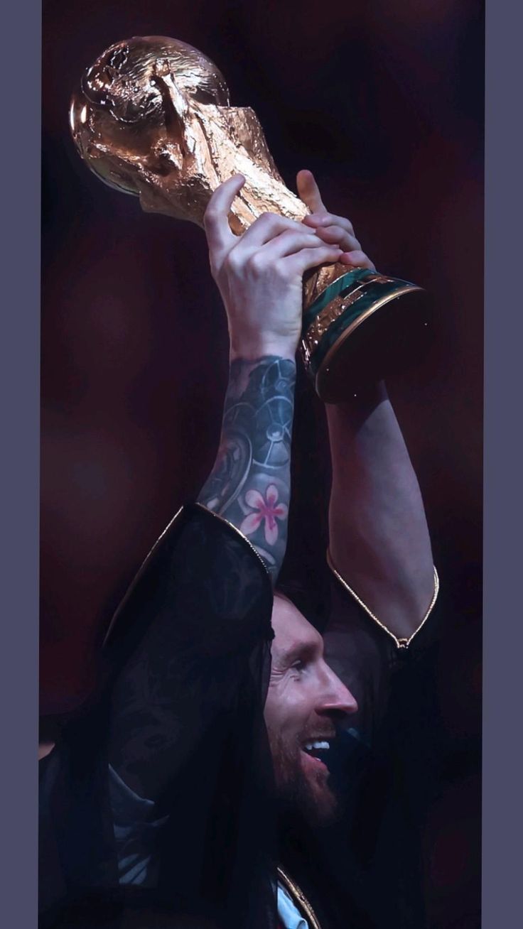 leo messi world cup wallpaper 4k