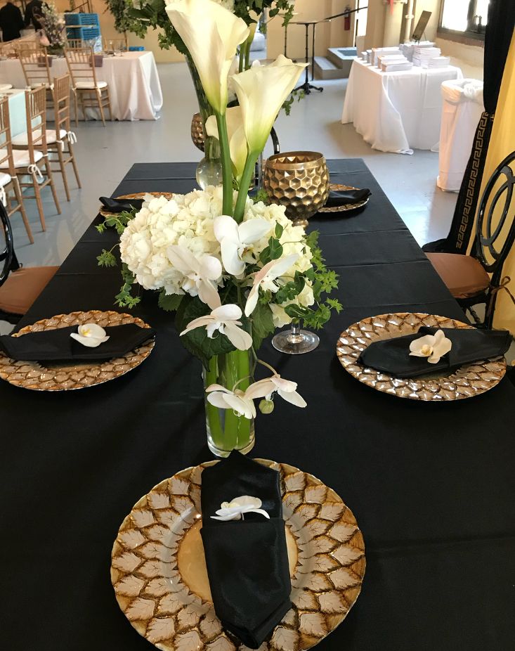 Guest Table For The Fake Wedding In Philadelphia Pa Fl Guest Table For The Fake Wedding In Philadelphia Pa Fl Decor Elegant Events Florist Chairs Plates Vf Vision Furniture Linens Top Fashions