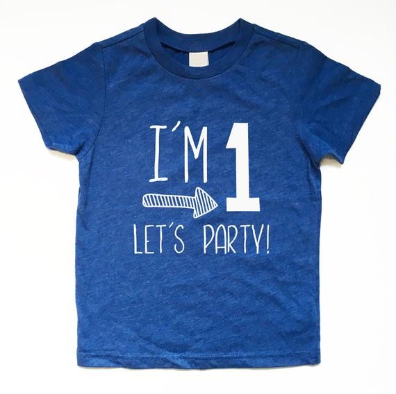 First Birthday Boy Bodysuit 1st Birthday I/'m One Birthday Boy I/'m One Let/'s Party Bodysuit Birthday Bodysuit Baby Boy Bodysuit