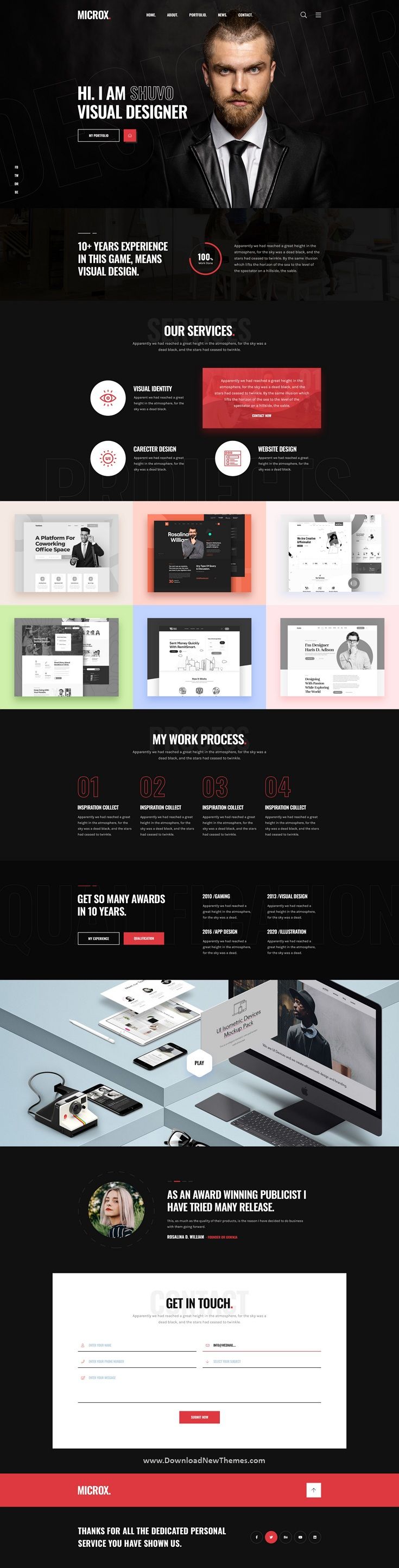 resume template psd Best in 2020 Resume objective