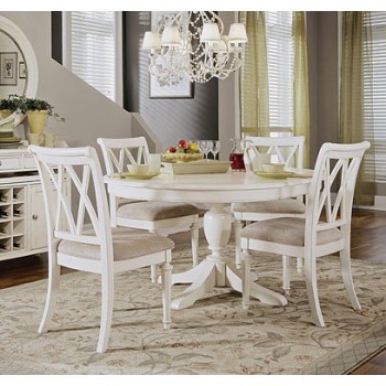 48 Inch Round Table White Dining Room Kitchen White Round Dining Table, White Round Pedestal Kitchen Table