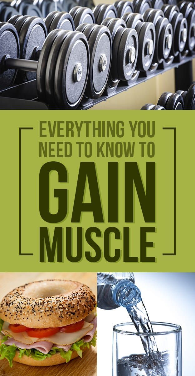 Questions concerning muscle weight gain