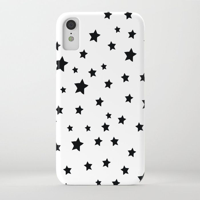 constellation star phone case | accessories electronics Black and White Stars Case NovaCasesCo custom gift