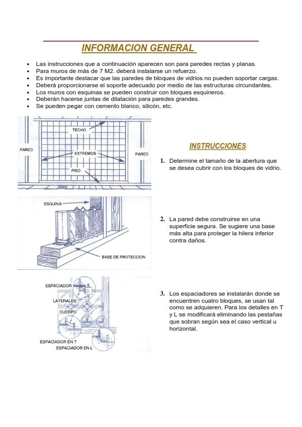 Como Instalar Bloques De Vidrio Hazlo Tu Mismo Taringa Como Instalar Bloques De Vidrio Para Piso Bloques De Vidrio Ladrillos De Vidrio Vidrio
