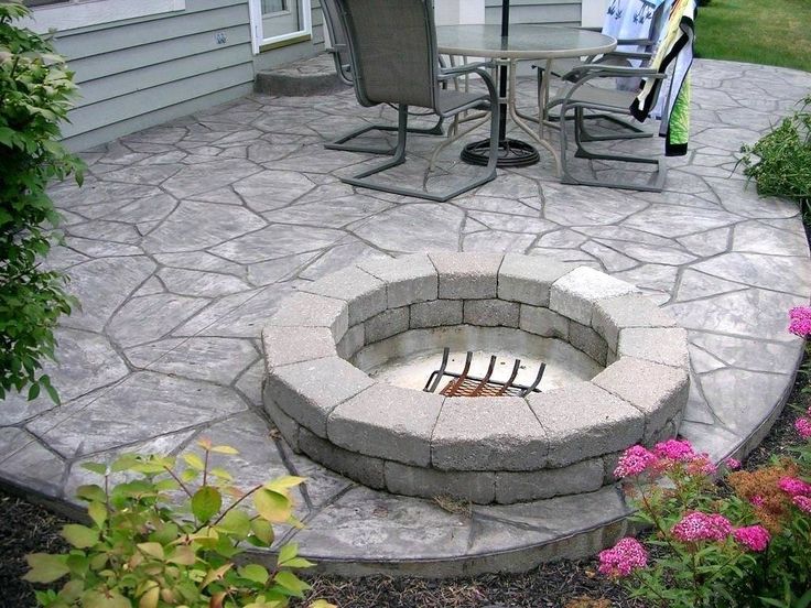 Pin By Elizabeth Lambert On Garden Stamped Concrete Patio Cost Stamped Concrete Patio Cost, Stenciled Concrete Patio Cost