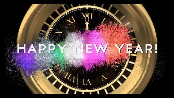 NEW YEAR COUNTDOWN CLOCK (v 204) Timer with sound Effects + Fireworks 2016 HD | Happy new year