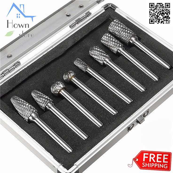 Geesatis Set of 10 Carbide Rotary Burr Files Set Double Cut Solid Electric Grinding Accessories Grinder Drill Rotary Tool 1/4 Inch Shank Fits Geesatis Set of 10 Carbide Rotary Burr Files Set Double Cut Solid Electric Grinding Accessories Grinder Drill Rotary Tool 1/4 Inch Shank Fits