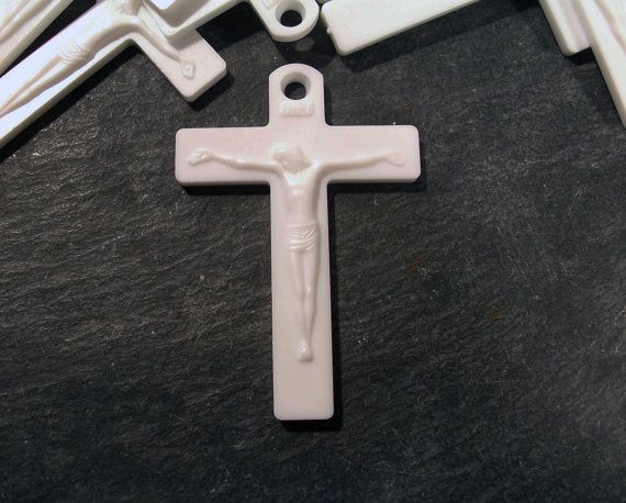 12 Mini Crucifix Charms Christian Faith Very Small Cross Pendants Religious Catholic Rosary Parts Jewelry Supplies 18x9 mm
