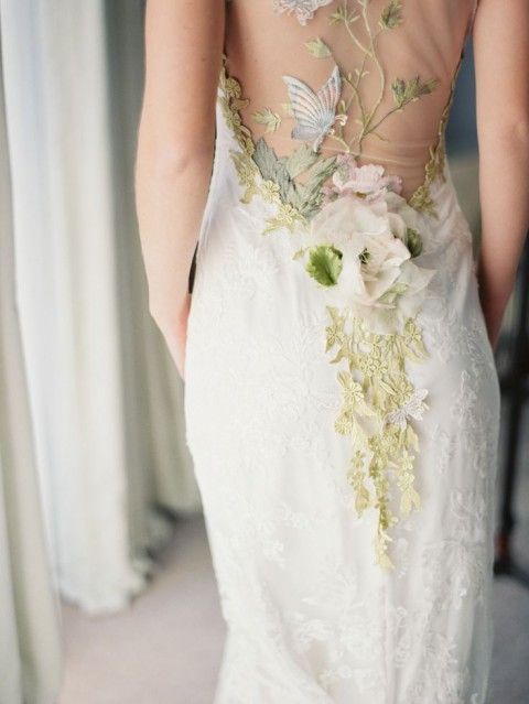 Forest Fairy Inspired Wedding Dress With Flowers And Greenery Book Forest Fairy Inspired Wedding Dress With Flowers And Greenery