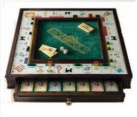 Monopoly Premier Edition Wooden Board Game Collectors Monopoly Premier Edition Wooden Board Game Collectors