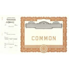 stock certificate online