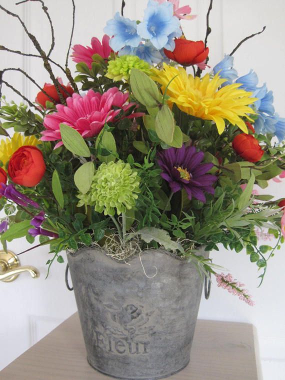 Flower Arrangements Silk Flowers For Kitchen Countertops Flower Arrangements Silk Flowers For Kitchen Countertops