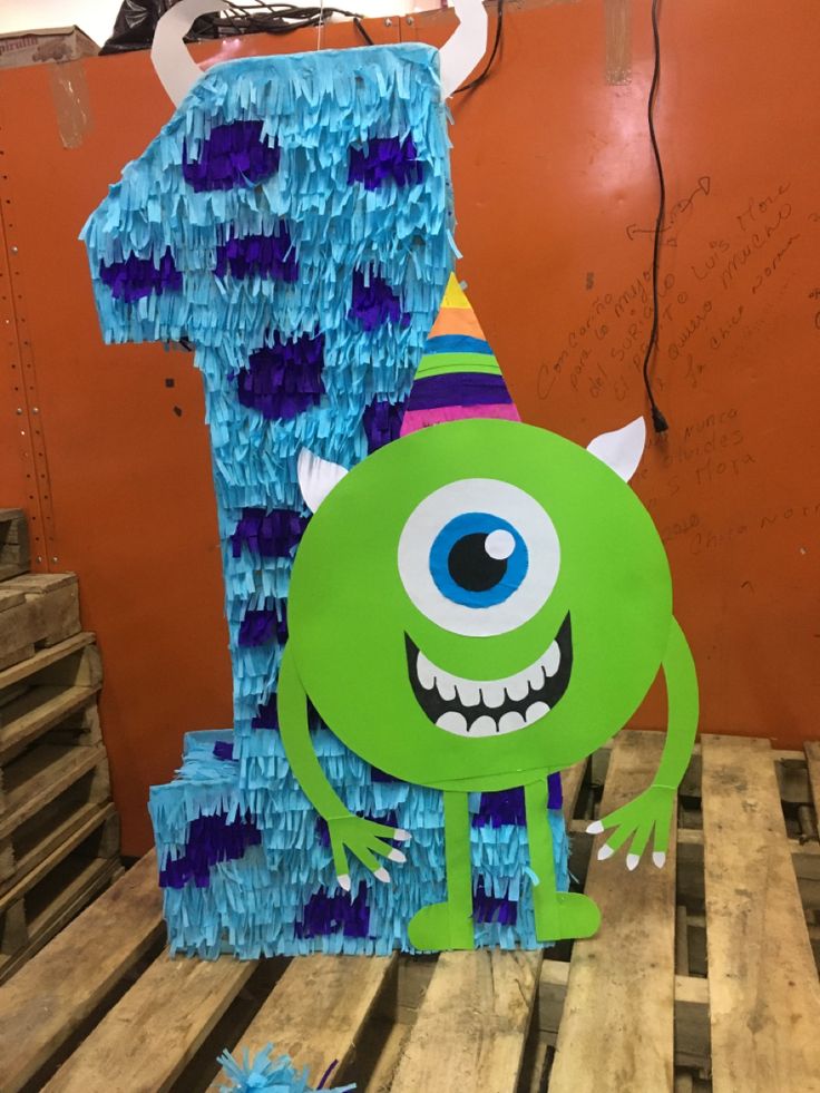 Piñata Monster INC | Monsters inc, Pinata, Minions