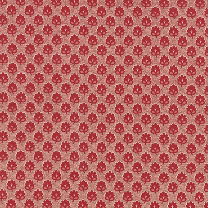Moda RUE INDIENNE Pascal Rouge 13687 17 Quilt Fabric By The Yard French General