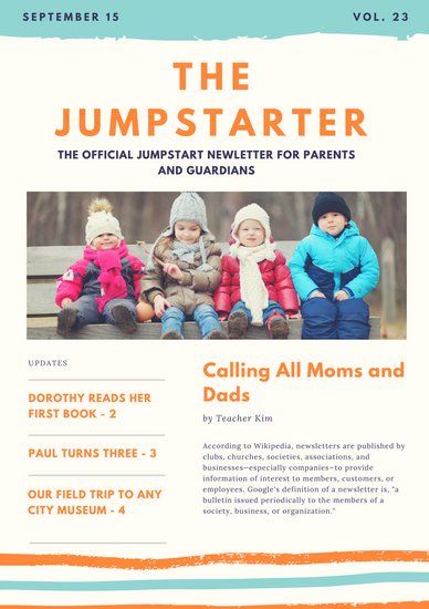 newsletter examples