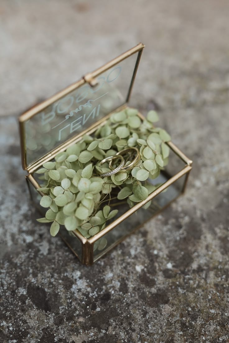 Personalisierte Ringbox Hochzeit