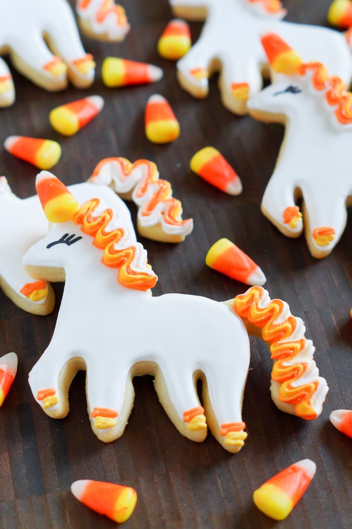 how to make uni candy corn cookies unicorn decorated cookies for dressed up - Halloween Cookie Decorating how to make uni candy corn cookies unicorn decorated cookies for dressed up - Halloween Cookie Decorating