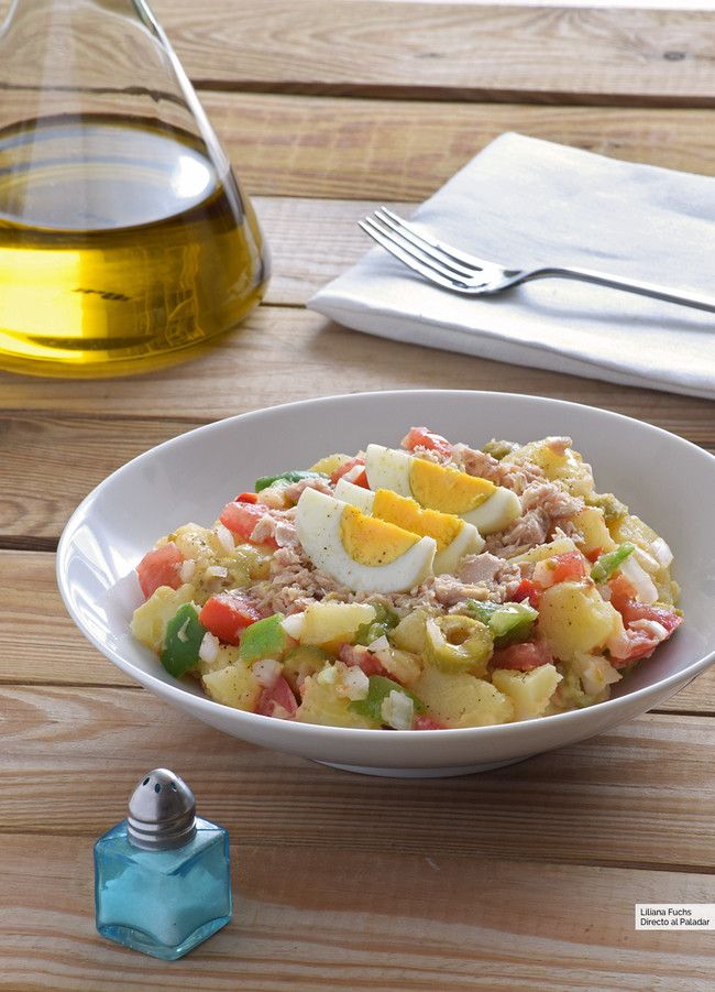 Ensalada Campera Receta Fácil Imprescindible Para El Verano Recetasfaciles Recetas Con Patatas Recetas Ligeras Recetas Fáciles