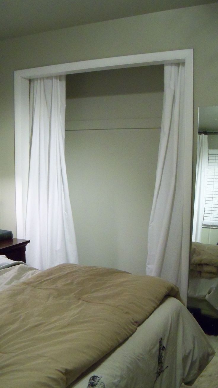 Best 25 Closet door curtains ideas on Pinterest | Curtain rod ... Best 25 Closet door curtains ideas on Pinterest | Curtain rod ...