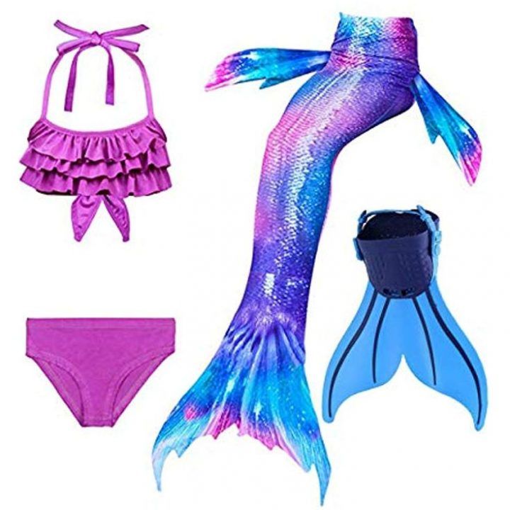 shepretty Mädchen Meerjungfrauenschwanz Zum Schwimmen Bikini Set shepretty Mädchen Meerjungfrauenschwanz Zum Schwimmen Bikini Set