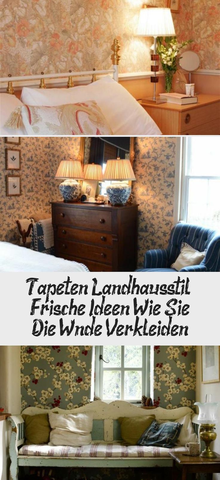 Tapeten Landhausstil – Frische Ideen, Wie Sie Die Wände Verkleiden