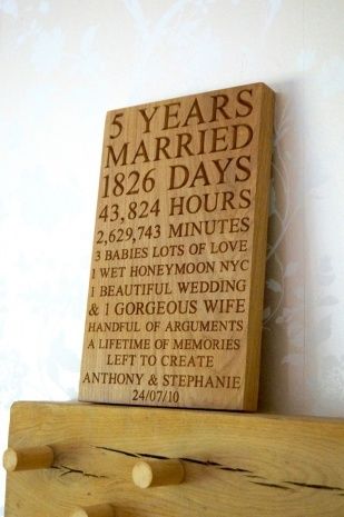Five Year Wedding Anniversary Gift Ideas For Him Five Year Wedding Anniversary Gift Ideas For Him