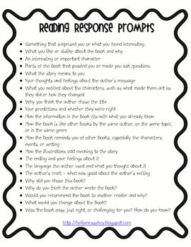 reading response essay prompts reading response essay prompts