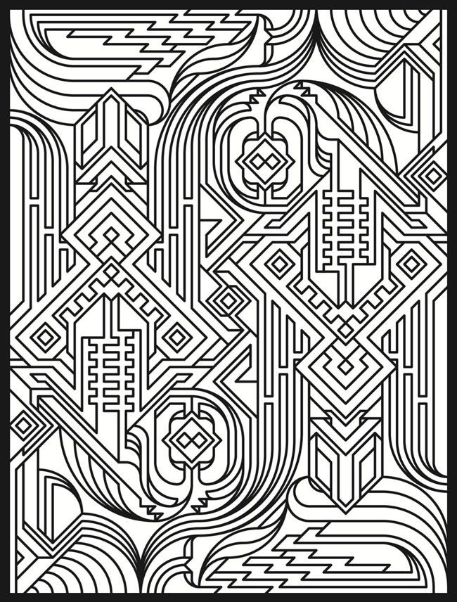 2392 best color me badd images on pinterest | coloring books ... - Coloring Pages Patterns Geometric 2392 best color me badd images on pinterest | coloring books ... - Coloring Pages Patterns Geometric