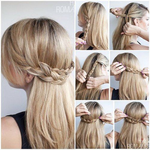 Peinados Para Fiestas Sencillos Cabello Largo Soy Moda Peinados Con Cabello Suelto Peinados Poco Cabello Peinados Pelo Suelto Boda