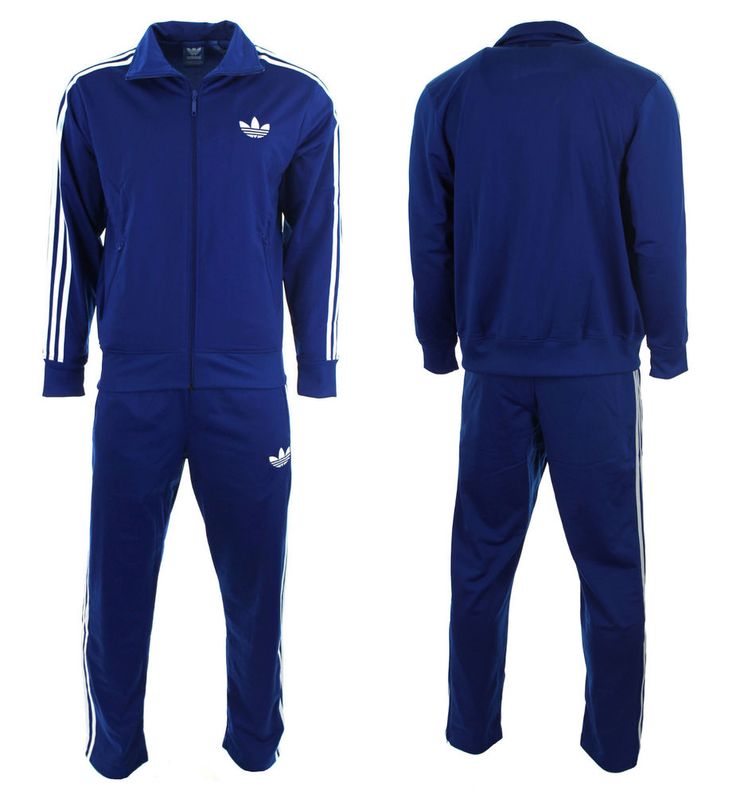 Adidas Originals Men's Firebird Track Suit - Royal Blue/White - US 2XL ...