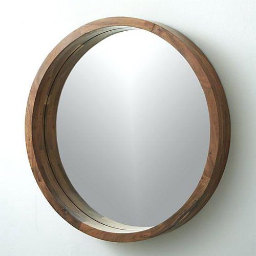 Wall Mirrors Large Round Wood Framed Mirror Oak Wooden Frame Woo Wall Mirrors Large Round Wood Framed, Round Wood Framed Wall Mirrors