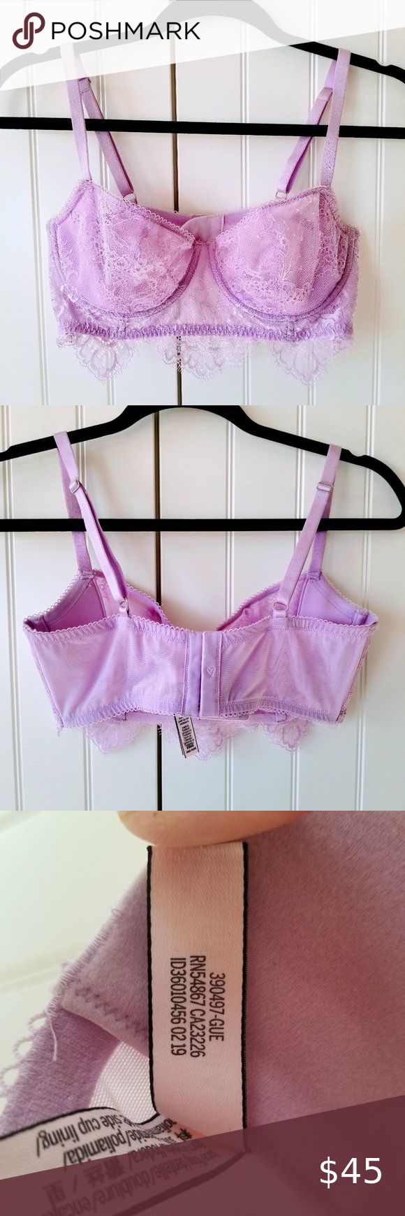 Victoria's Secret Push Up Without Padding Floral Bra 34D NWT Victoria's Secret Push Up Without Padding Floral Bra 34D NWT