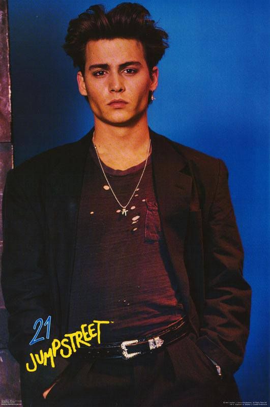 Holy hotness- Johnny Depp back in the 21 Jumpstreet days. | Fotos de ...