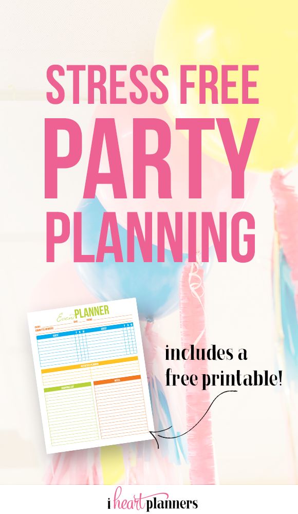 event printables