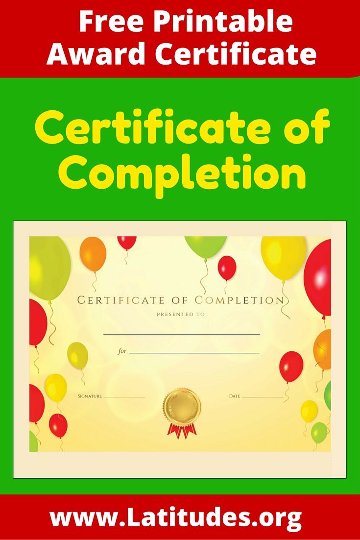 parenting certificate templates