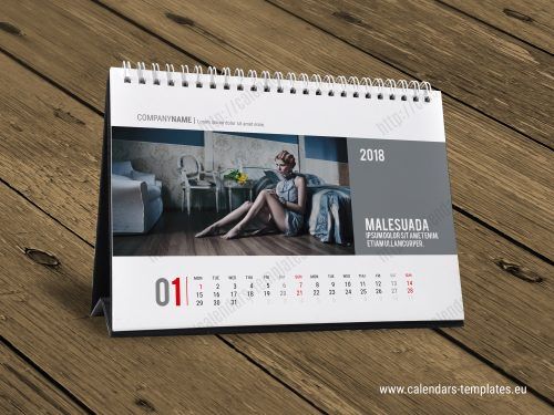 table calendars 2018