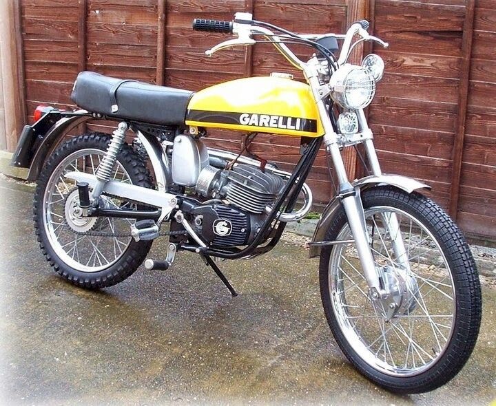 hot looking tits vintage garelli motocross bikes
